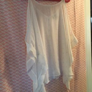 Gorgeous cream and gold blouse